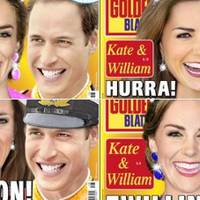 Журналісти занадто відредагували знімки Кейт Міддлтон та принца Вільяма: фотопорівняння