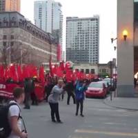 Відео. Невивчені уроки, канадського досвіду. Вата в Канаді спробувала влаштувати парад “побєдобєсія”, але трішки помилилась з країною, в якій це робила.