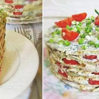 Кабачковий торт з помідорами: покроковий рецепт