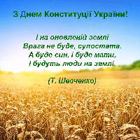 28 червня – День Конституції України: історія, традиції, привітання