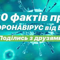 Все про коронавірус - маленькими порціями (80 фактів)