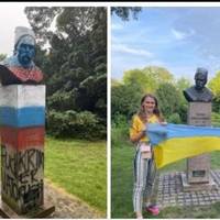 Тарас Чорновіл : МОЛОДЦІ!!! Сліди вaндaлізму повністю ліквідовано. Просто взяли й зробили. Й ніхто не волав: “Маргарет (датська королева)! Чому пам’ятник досі не відмитий!”