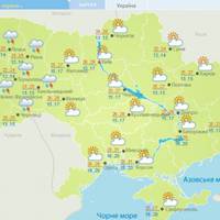 18 червня, в понеділок, грозовий фронт переміститься в західну частину України