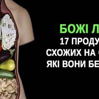 Божі ліки: 17 продуктів, схожих на органи, які вони бережуть