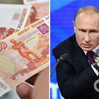 Росіяни вишикувалися у величезні черги до банкоматів: від рублів позбавляються, а долари закінчилися