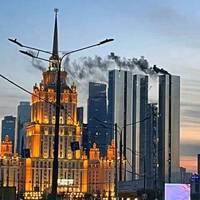 У російській столиці горить «Москва-Сіті»