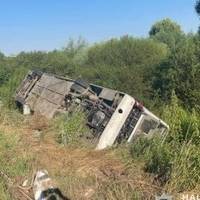 На Тернопільщині перекинувся автобус з паломниками – подробиці, фото