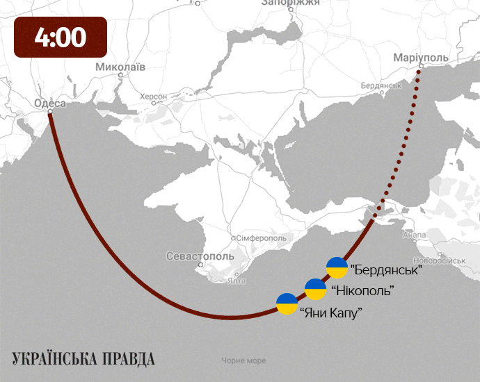 Війна у Керченській протоці: таран, штурмовики та захоплення українських кораблів