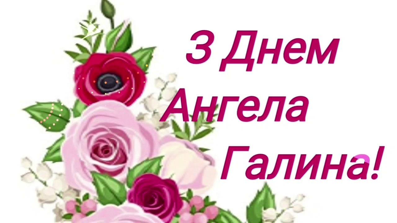 Галя на украинском. З днем ангела Галина. Привітання з днем ангела Галини. Поздравить с днём ангела Галину. Поздравление с днём ангела Галине.